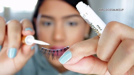 Cómo aplicar pestañas postizas