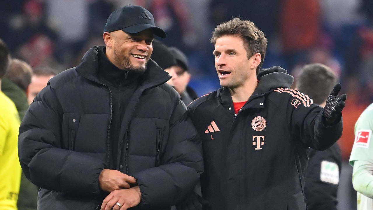 Kompany erklärt Müllers Rolle: 'Fußballspielen dauert eh nicht lange'