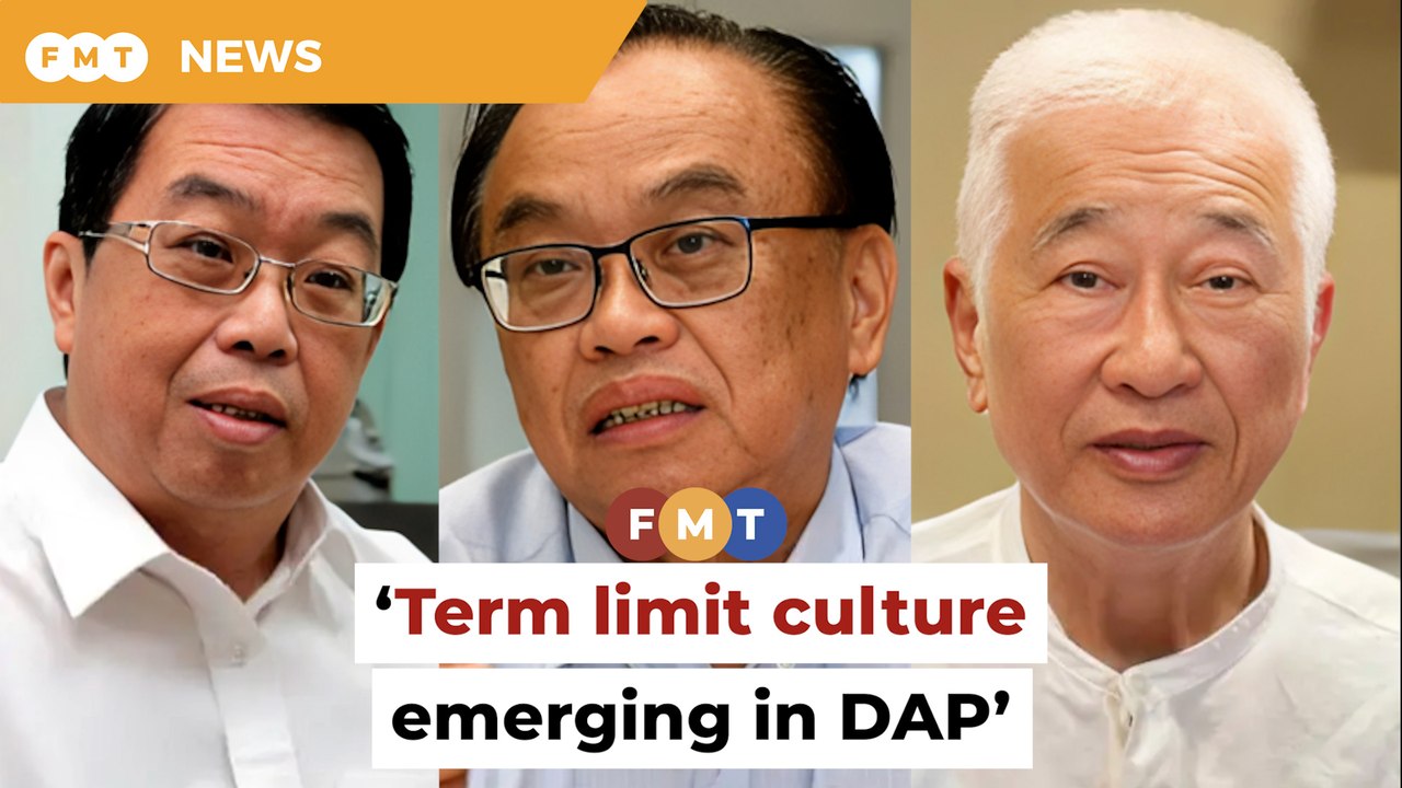 ‘Term limit’ culture emerging with veteran DAP trio’s exit, says analyst