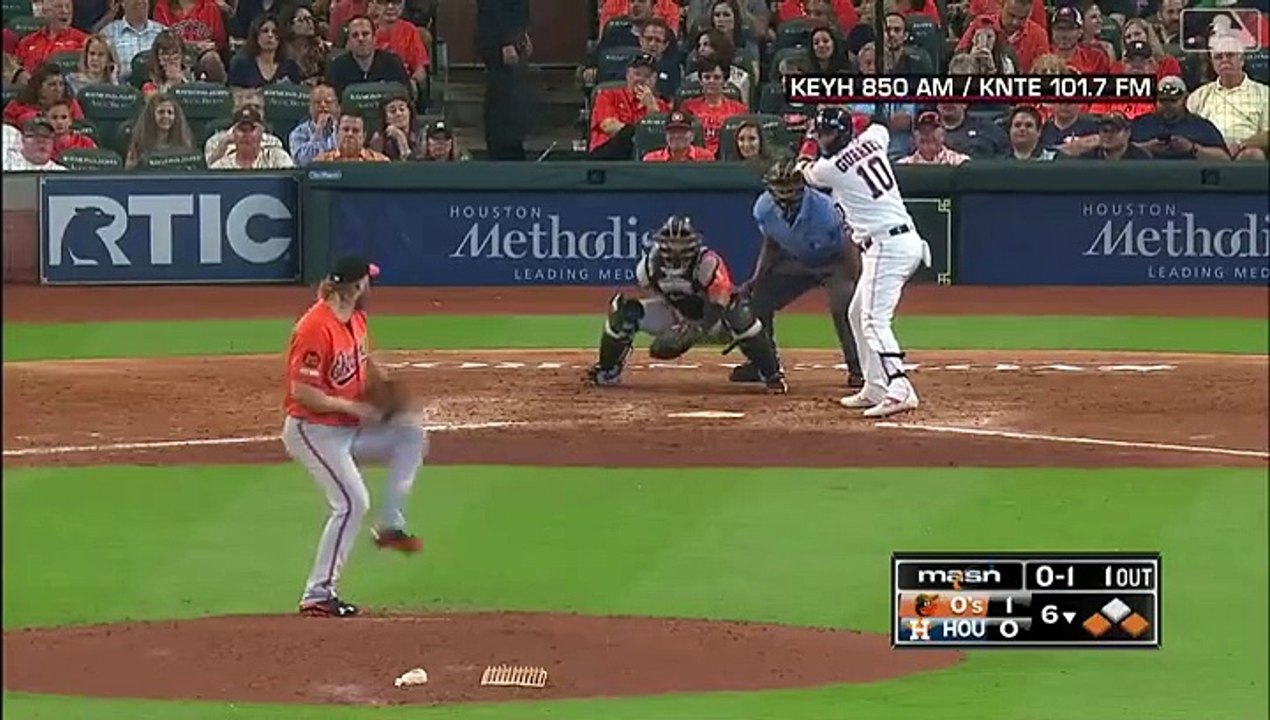 La gran jugada de Anthony Santander en triunfo de Baltimore