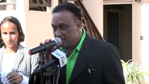 Así se escuchó el Himno Nacional en la inauguración de la Embajada Dominicana en Antigua y Barbuda