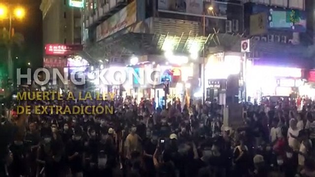 Hong Kong: muerte a la ley de extradición