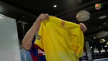 Barcelona presentó su Segunda equipación