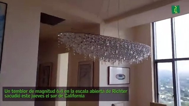 Temblor de magnitud 6,4 sacudió este jueves el sur de California