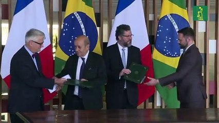 Brasil y Francia firman acuerdo climático