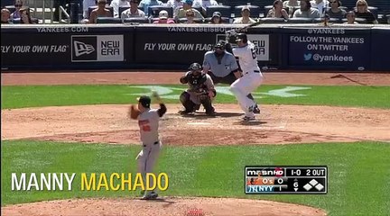 Manny Machado y Brooke Robinson lanzaban rayos a primera