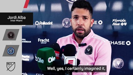 Alba 'always knew' Mascherano would become a coach, just not his!