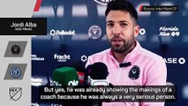 Alba 'always knew' Mascherano would become a coach, just not his!