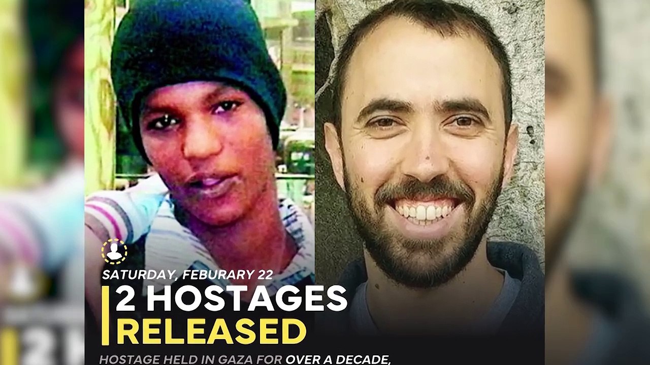 Hamás comienza la liberación de seis rehenes israelíes con la entrega de dos secuestrados