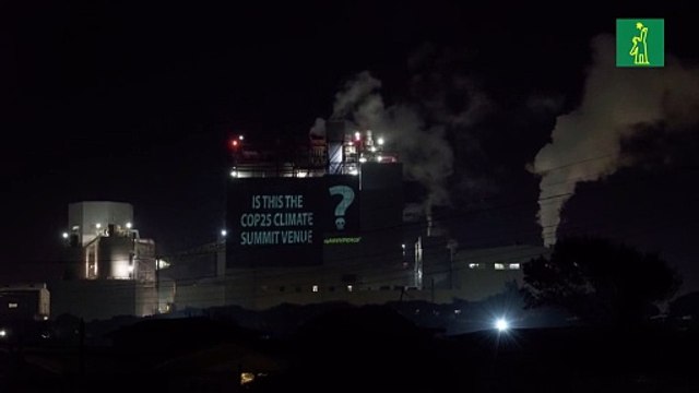 Greenpeace acusa a Chile de complicidad con daño ambiental de termoeléctricas