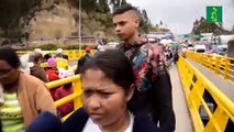 Cerca de 7.000 venezolanos llegan a frontera de Ecuador y Colombia