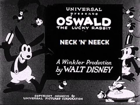 Oswald The Lucky Rabbit Neck N Neck 1928