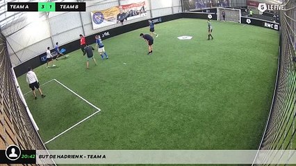 But de Hadrien K - Team A