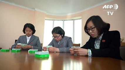 Norcoreanas, campeonas de la memorización