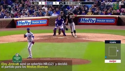 Eloy Jiménez decidió por los Medias Blancas
