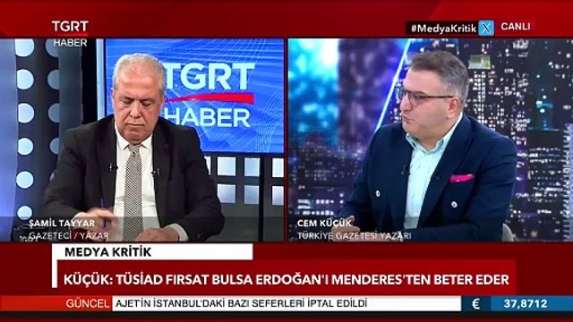 Cem Küçük’ten TÜSİAD’a sert tepki!