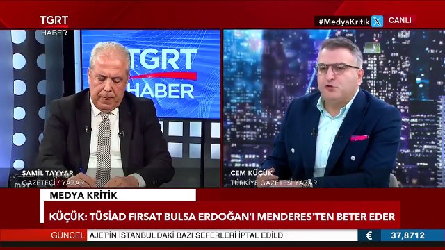 Cem Küçük’ten TÜSİAD’a sert tepki!
