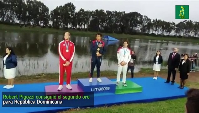 Así se escuchó el Himno Nacional en el segundo oro dominicano