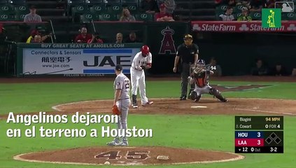 Angelinos dejaron en el terreno a los Astros