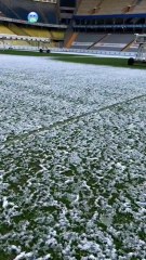 Mourinho e l'imprevisto neve: "Il campo è perfetto per sciare"