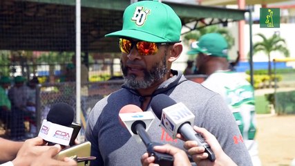 Fernando Tatis: "Creo en un líder que se apure por sus peloteros"