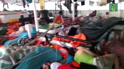 Jefa de la misión a bordo del Open Arms pide desembarcar en Lampedusa