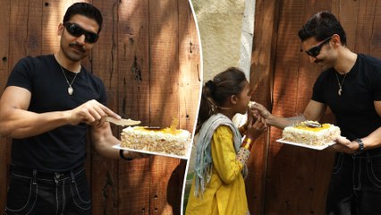 It's Guru Day: Gurmeet Choudhary Celebrates His 41st Birthday With Paps! Cake Cutting With Fans!