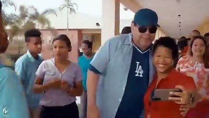 Fernando Villalona Visita Estudiantes de Música De Liceo