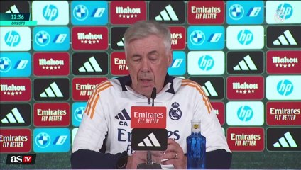 Rueda de prensa de Ancelotti previa al Real Madrid vs. Girona