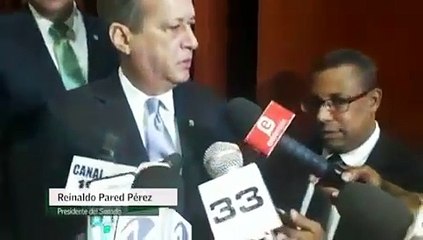 Reinaldo Pared: "El presidente de mi partido protestando contra el Congreso deja mucho que desear"