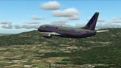 FS2004 in Boeing 737-300