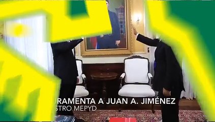 Presidente Medina juramenta a Juan Ariel Jiménez