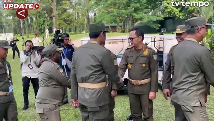 Antusias Peserta Retret Kepala Daerah Hari Kedua di Lembah Tidar