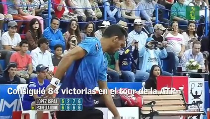 Víctor Estrella anuncia su retiro de las canchas