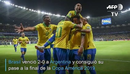 Brasil Venció a Argentina y está en la final de la Copa América