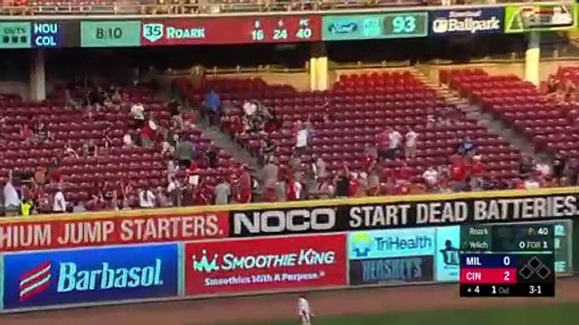 Yelich se baja del derby de jonrones por problemas en su espalda