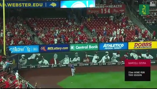 Marcell Ozuna jonroneó en el triunfo de los Cardenales