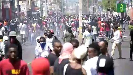 Haití vive las protestas más multitudinarias en años en contra de Moise