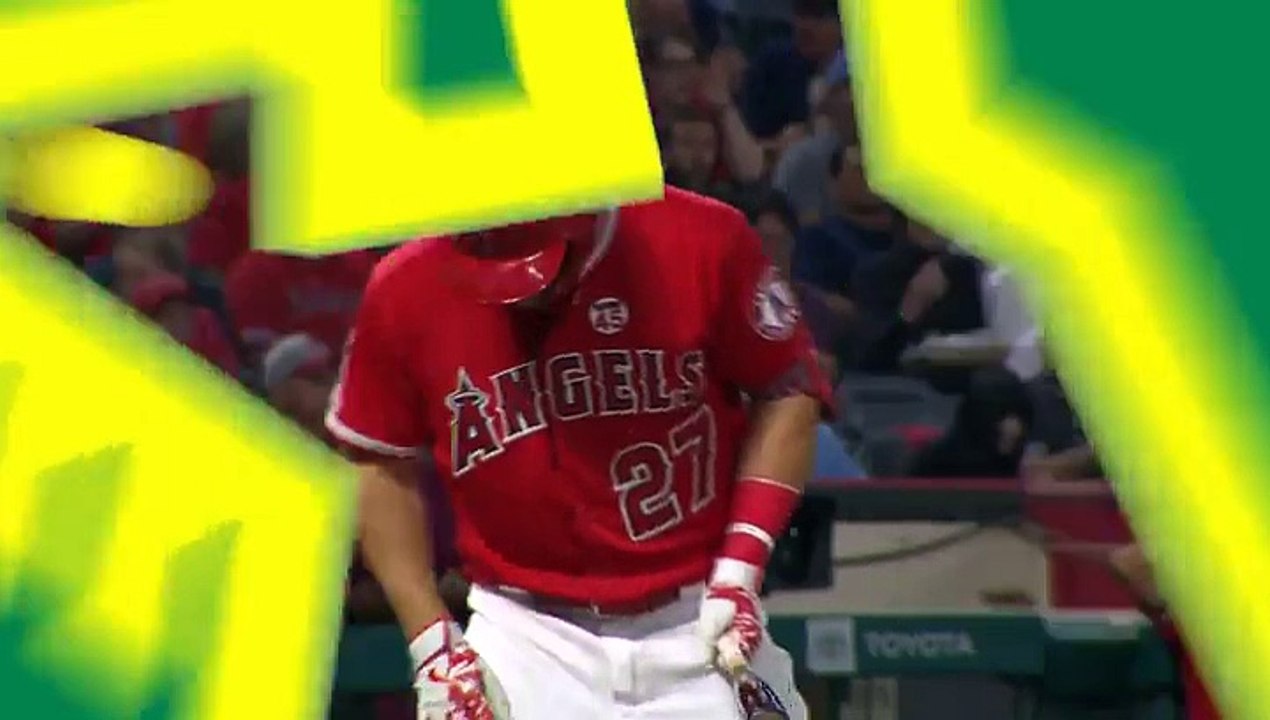 El explosivo bateo de Mike Trout
