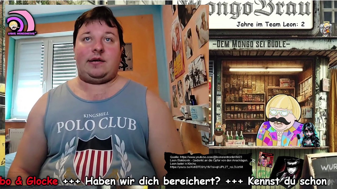 Mongotar: Leon Elektronik ⚡️Rede gegen Anschläge auf Menschen [Kanal Mongomedial]