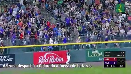 Arizona descargó su poder ante Colorado