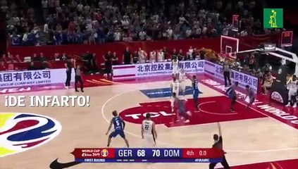 De Infarto: Alemania falló el último tiro y Dominicana defendió la victoria