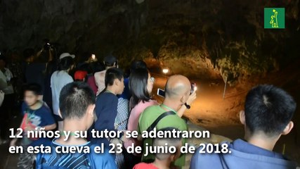 La cueva donde quedaron atrapados 12 niños tailandeses el año pasado reabre oficialmente