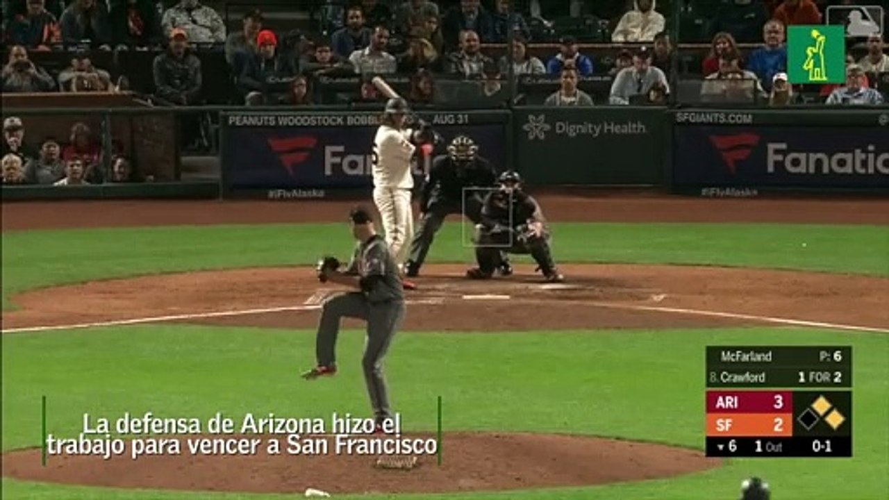 Defensa de Arizona brilló para sellar la victoria ante San Francisco