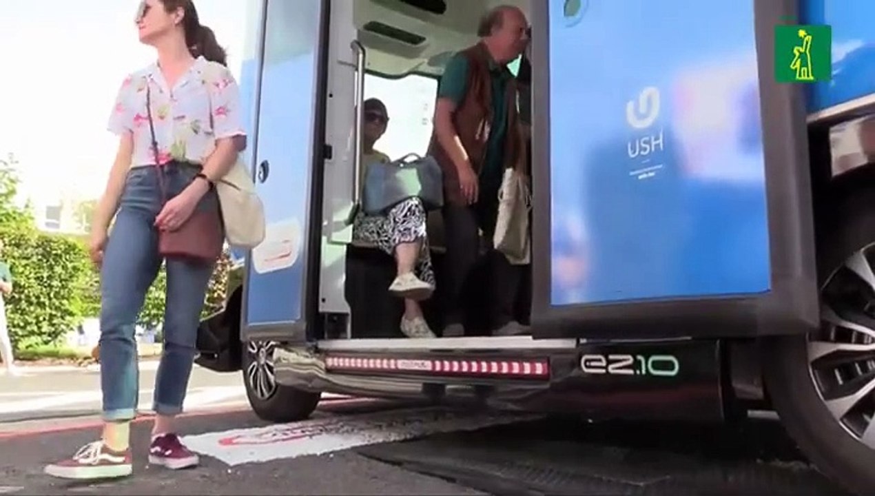 Prueban autobús eléctrico sin conductor en Bruselas