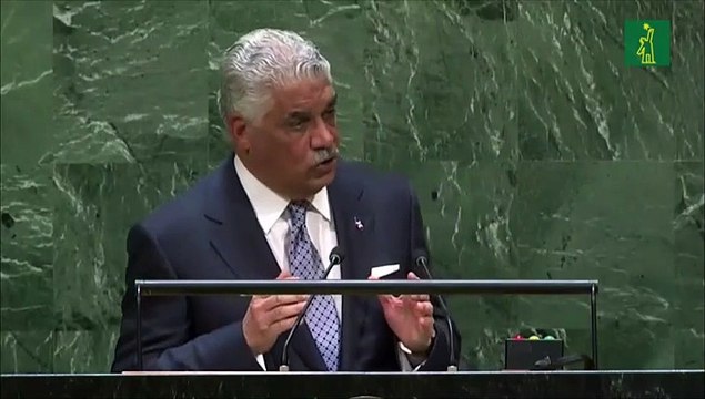 Miguel Vargas aseguró ante la ONU que avance tecnológico profundiza brecha entre naciones