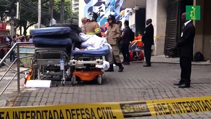 Al menos 10 muertos deja incendio en un hospital de Río de Janeiro