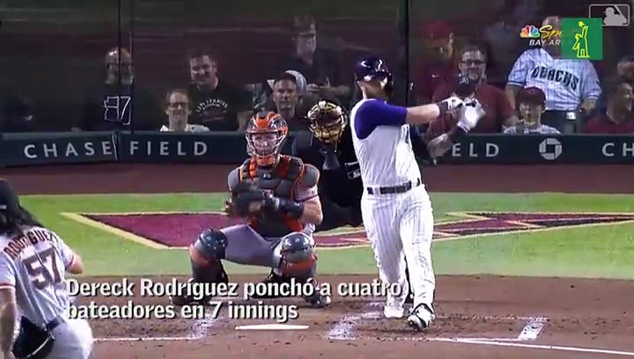 Dereck Rodríguez consiguió una nueva victoria con San Francisco