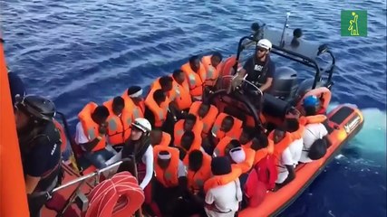 Seis países europeos acogerán a los 356 migrantes del Ocean Viking