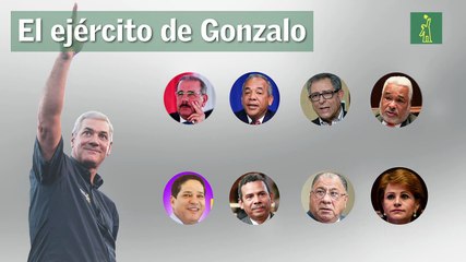 Los generales y sus tropas